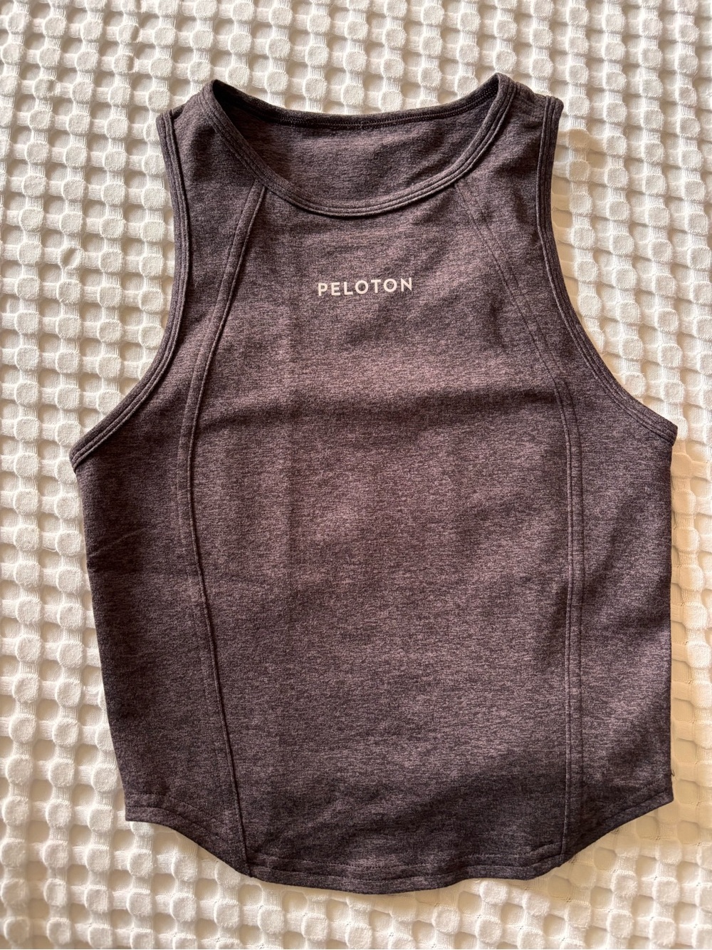 Peloton lululemon Softy Suedey Cropped Tank Top